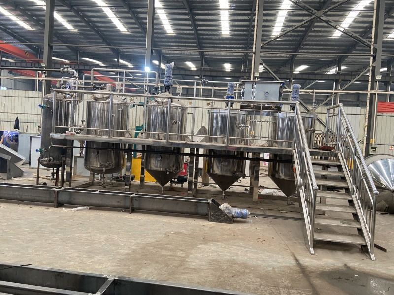 日处理30T物理精炼设备